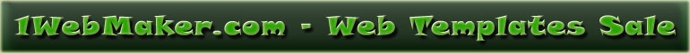 Web Templates Sale, Full site templates Sale, flash templates sale